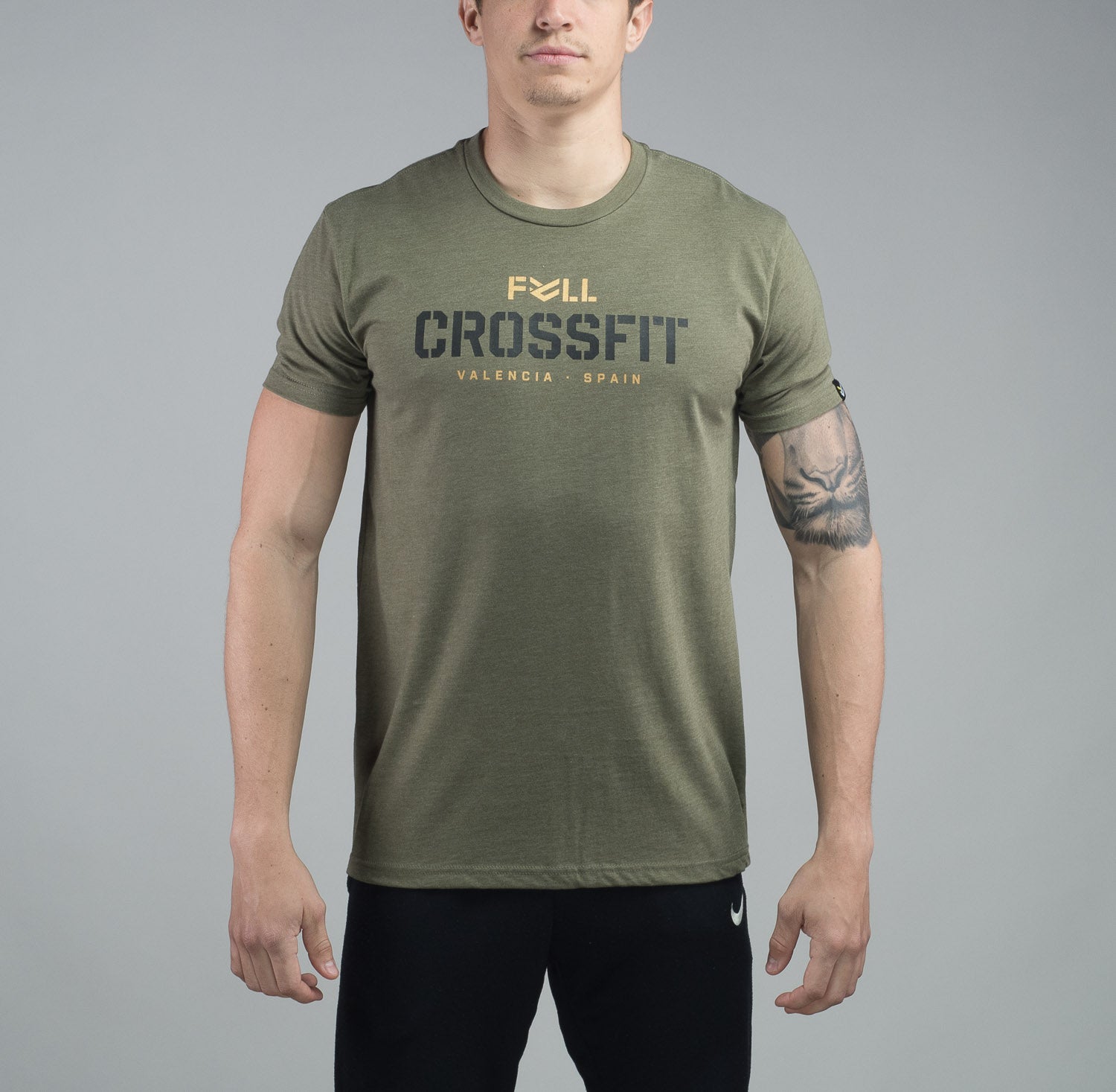Camiseta Full Mash Color Verde Militar – Full Training