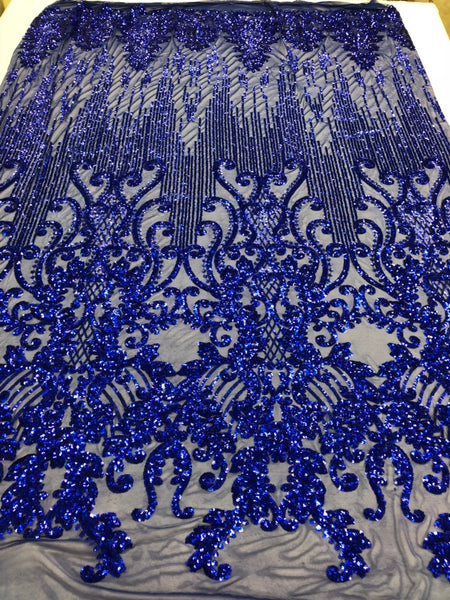 royal blue stretch lace fabric