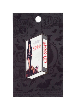 Elvira Black Coffin Lapel Pin (C: 1-0-2) - Discount Comic Book Service