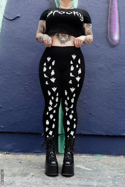 Ghost House Youth Leggings – Wrong Lever Clothing