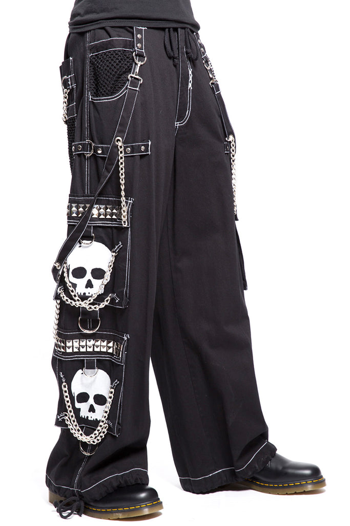 Tripp Super Skull Pants [White Skulls] – VampireFreaks