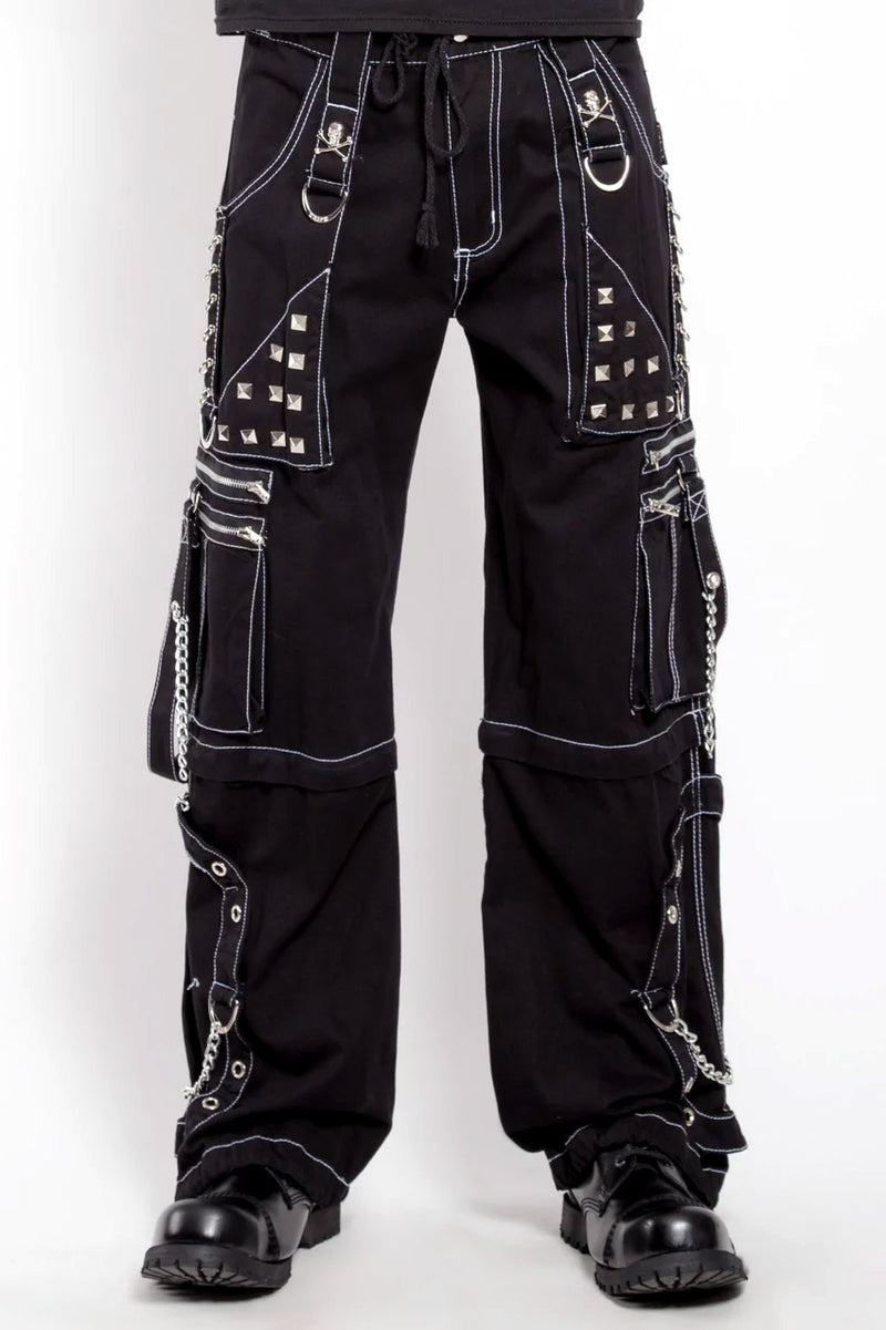 Tripp NYC Step Chain Pants [Black/White]