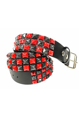 Punk Drunk Love Pyramid Stud Belt