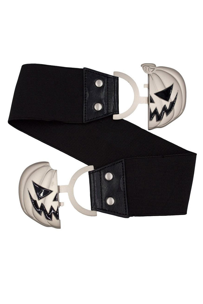 Trick or Treat Pumpkin Elastic Belt