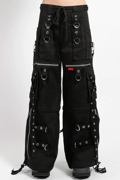 Tripp NYC X-Strap Zip Off Pants [BLACK]