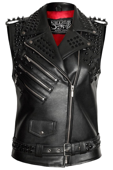 Doom Leather Vest [VEGAN] – Vampirefreaks Store