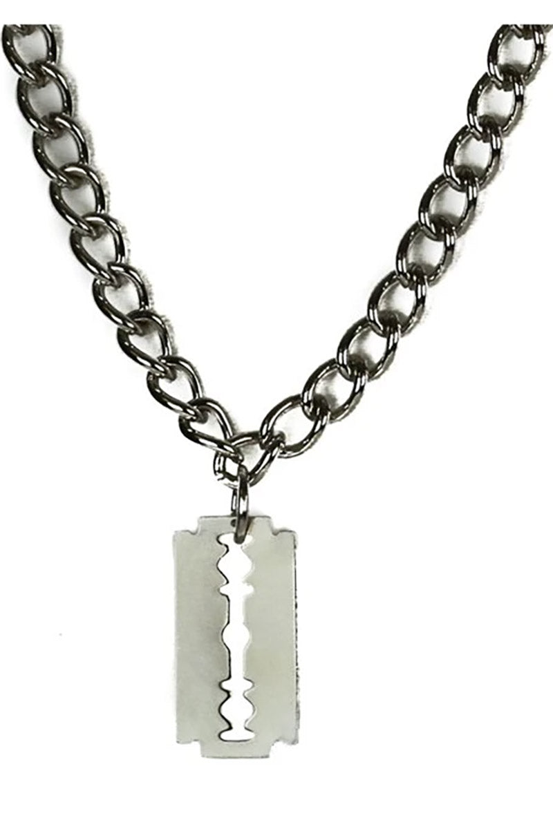 Razor Blade Necklace