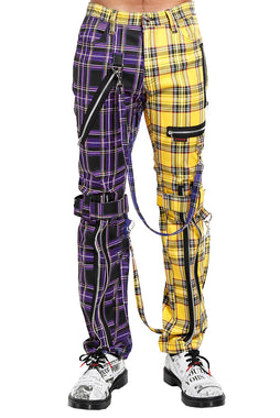 Tripp NYC Split Leg Bondage Pants [Black/Purple] – VampireFreaks