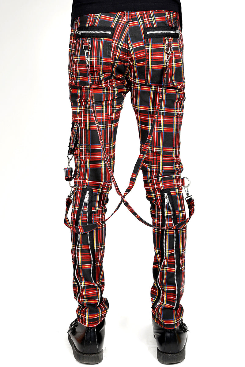 Tripp Mens Bondage Punk Pants [Black Plaid] – VampireFreaks