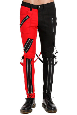 Tripp Split Leg Bondage Pants [Black/Pink] – VampireFreaks