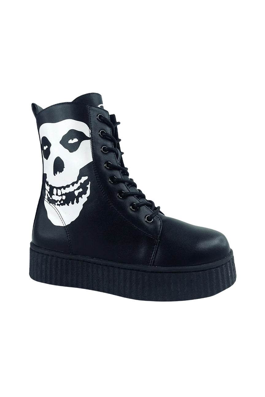 Misfits Skull Disorder Boots – VampireFreaks