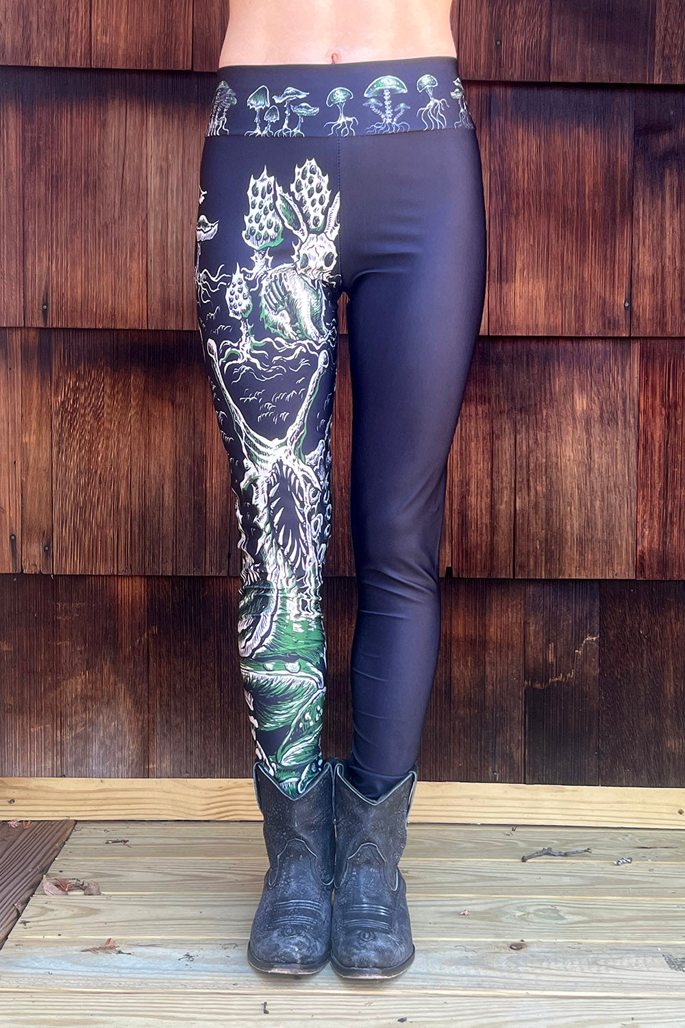 Magic Mushroom Leggings - Free Shipping - Projects817 Llc - Projects817 LLC