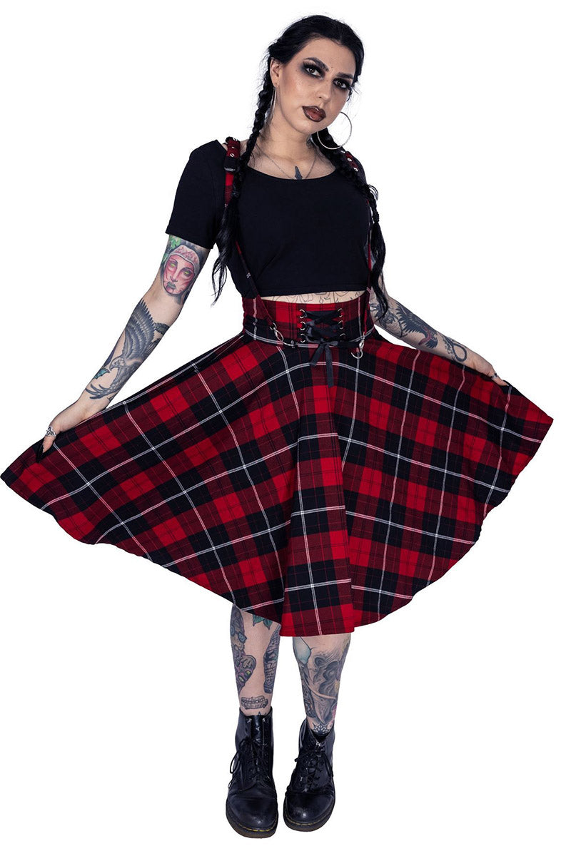 Seneca Suspender Skirt | VampireFreaks | Reviews on Judge.me