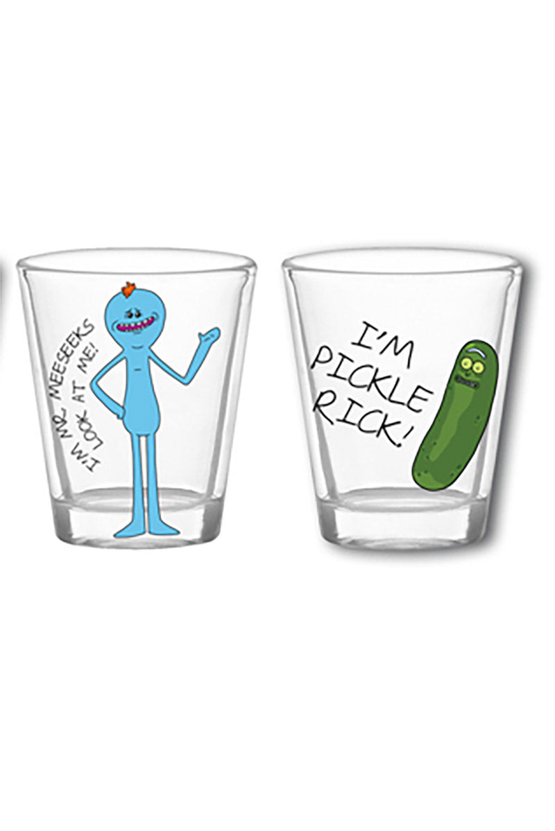 Rick and Morty Shot Glass Set