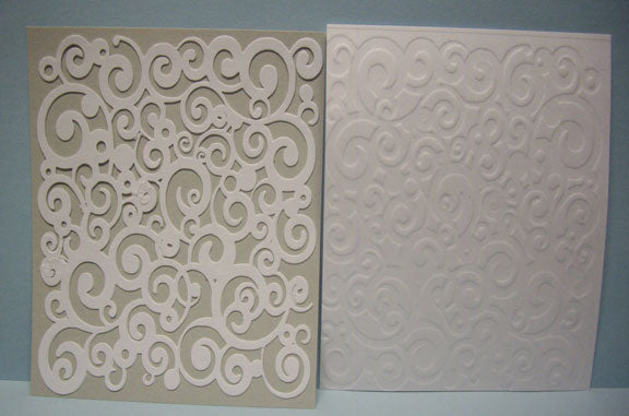 The Paper Studio Embossing Folder-A2 Vines-Art Journals-Crafts-Greeting  Cards