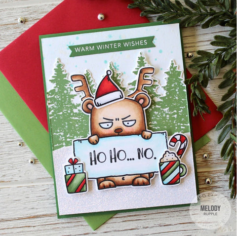 Taylored Expressions - Big Grumpy Christmas Stamps