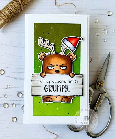 Taylored Expressions - Big Grumpy Christmas Stamps