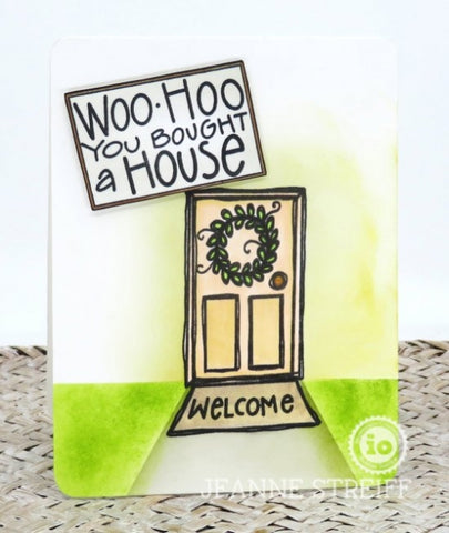 Impression Obsession - Welcome Mat Stamp