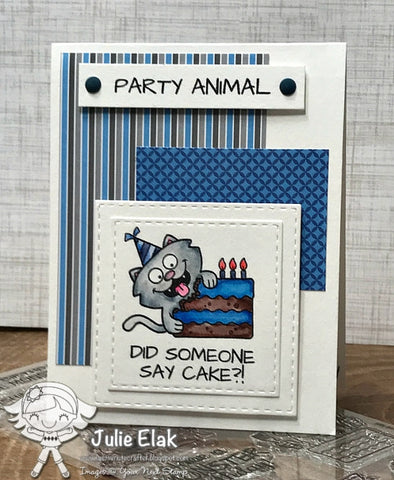 Your Next Stamp - Party Pets Stamp and Die