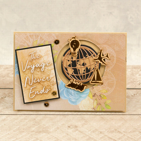 Couture Creations - New Adventures - Cut and Create Die - Adventure (4 pc)