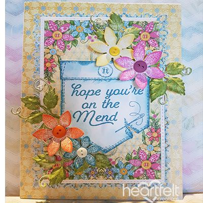 Heartfelt Creations - Patchwork & Patterns Die