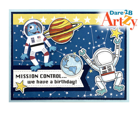 Dare 2B Artzy - Monstronauts Die Set