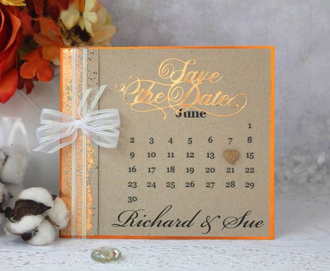 Crafters Companion - Gemini FoilPress Foil Stamp Word Die - Save the Date