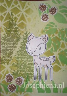 Gummiapan -  Bambi -  Stamp