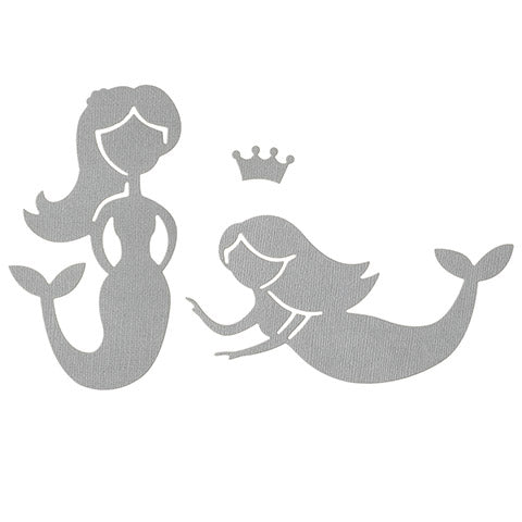 Darice® - Craft Cutting Dies: Mermaids, 3 pieces