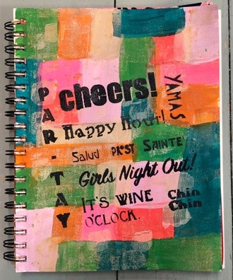 StencilGirl - CHEERS a Toast! Stencil