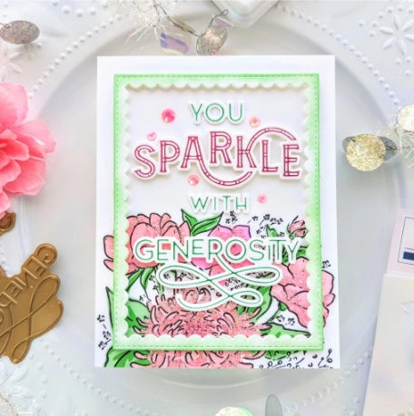 Pinkfresh Studio - You Sparkle Foil Plate