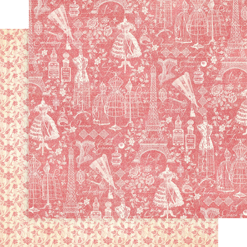 Graphic 45 - Elegance 12x12 Paper Set (single sheets)