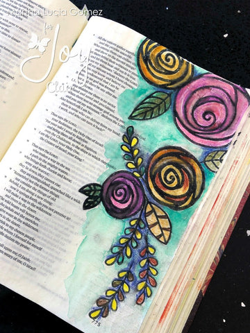 Joy Clair - Saved By Grace | Bible Journaling Stamp Set