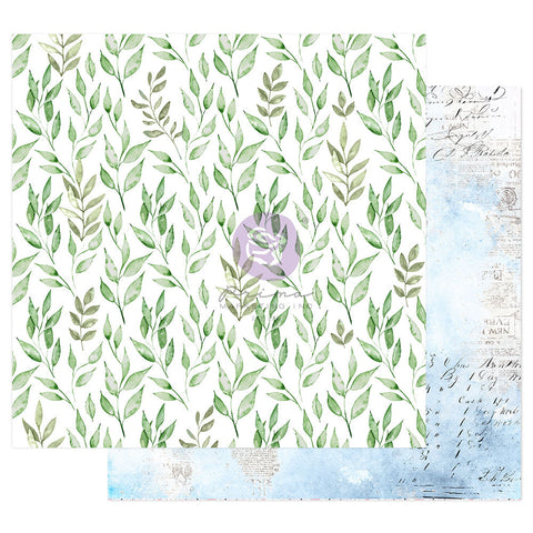 Prima Marketing - Watercolor Floral Collection - 12 X 12 Sheets With Foil Detail