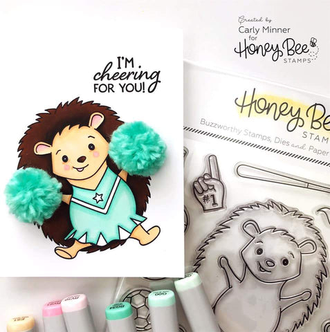 Honey Bee - Hope the Hedgehog | 3x4 Stamp Set