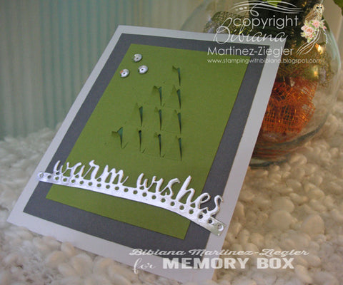 Memory Box - Folding Tree Craft Die