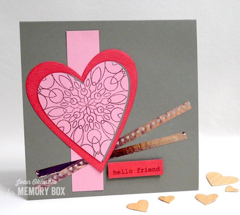 Memory Box - Wirework Hearts Stamp and Die