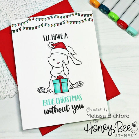 Honey Bee Stamps - Blah Humbunny Stamp and Die