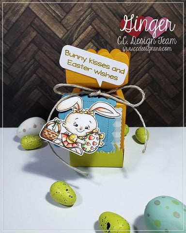 C.C. Designs - Tiny Easter Outline Metal Die