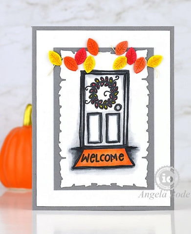 Impression Obsession - Welcome Mat Stamp