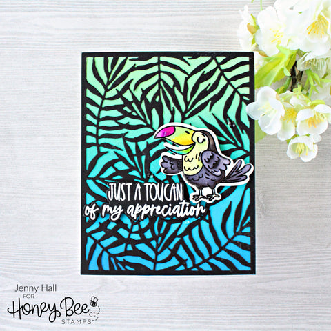 Honey Bee - Birds of Paradise | 6x8 Stamp Set