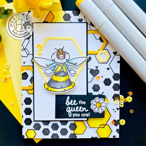 Hero Arts - Bee the Queen Frame Cuts