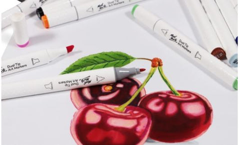 Mont Marte - Premium Dual Tip Alcohol Art Marker