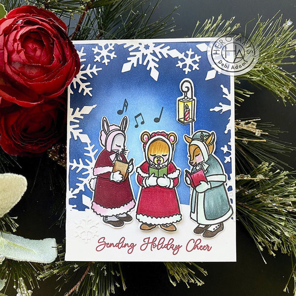 Hero Arts - Christmas Carolers Frame Cuts