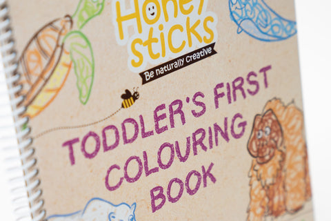 Toddlers First Colouring Book - An Endangered Animals Adventure