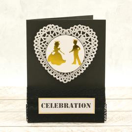 Couture Creations - Mini Hotfoil Stamp Set - Abracadabra - At the Ball  (2pc)