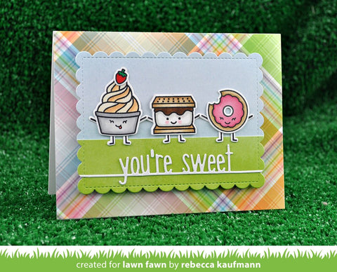 Lawn Fawn - Sweet Friends -  Stamp and Die Sets