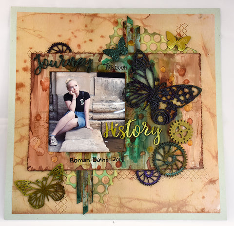 Couture Creations - Steampunk Dreams - 12 x 12 in Double Sided Desinger Paper