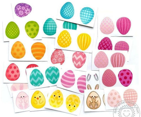 Sunny Studio Stamps - Eggs to Dye For Stamps and Dies