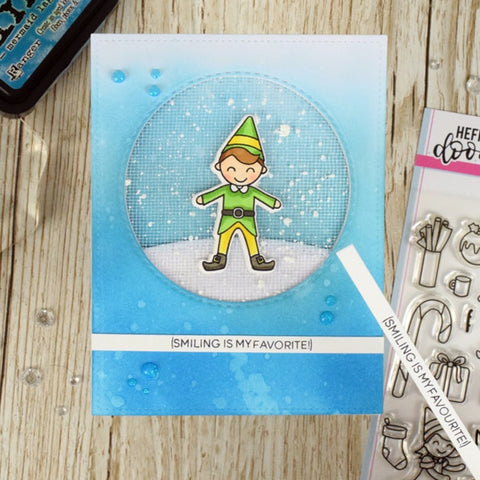 Heffy Doodle - Elfish Antics Clear Stamps and Dies